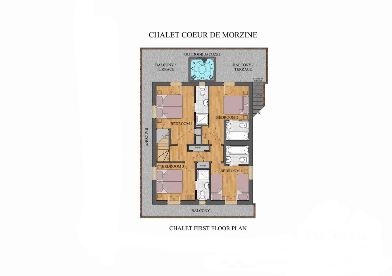 Simply Morzine - Chalet Coeur De Morzine Exterior foto